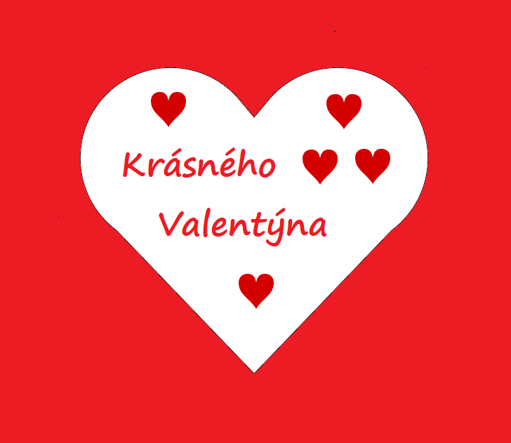 Přání k Valentýnu, Valentýnka pro miláčka 14. února